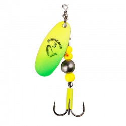 CAVIAR SPINNER #2 6g. - FLUO YELLOW / CHARTREUSE