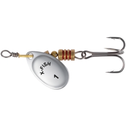 OBROTÓWKA X-FISH STARK #2 4,5g SILVER