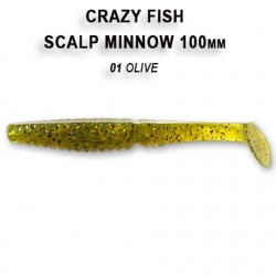 CRAZY FISH SCULP MINNOW 8cm 1-6