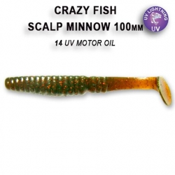 CRAZY FISH SCULP MINNOW 10CM 14-6