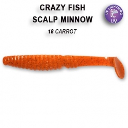 CRAZY FISH SCULP MINNOW 8cm 18-4