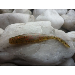 KEITECH SHAD IMPACT 4''/10,2cm LT14 MOTOR OIL RED FLAKE