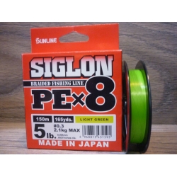 PLECIONKA SUNLINE SIGLON X8 LIME GREEN